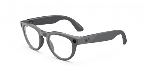 Ray-Ban Meta Headliner Gen2 Stand.Shiny AsteroidGrey Frame/Clear to Emerald Transit.Lens RW4013 6702CE 50-23