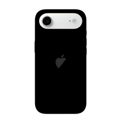 Чохол-накладка (силіконовий) для iPhone Air Silicone Case High Copy with MagSafe & Button Black