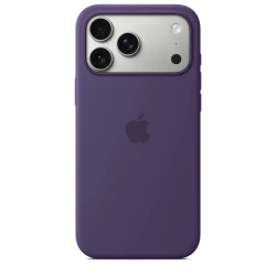 Чохол-накладка (силіконовий) для iPhone 17 Pro Silicone Case High Copy with MagSafe & Button Purple Fog