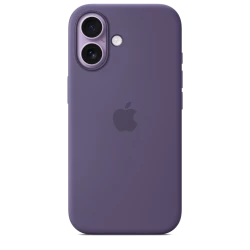 Чохол-накладка (силіконовий) для iPhone 17 Silicone Case High Copy with MagSafe & Button Purple Fog