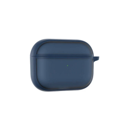 Чохол-накладка (силіконовий) Apple AirPods Pro 3 Benks Mist Blue