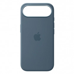 Чохол-накладка (силіконовий) для iPhone Air Silicone Case High Copy with MagSafe & Button Anchor Blue