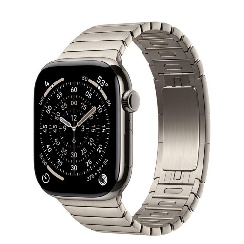 Apple Watch Series 11 GPS + Cellular 46mm Natural Tit. Case w. Natural Link Bracelet (MFAY4+MXMF3)