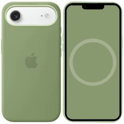 Чохол-накладка (силіконовий) для iPhone Air Silicone Case High Copy with MagSafe & Button