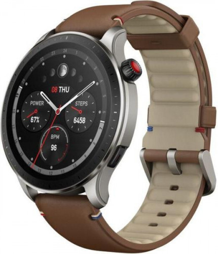 Amazfit GTR 4 Vintage Brown Leather