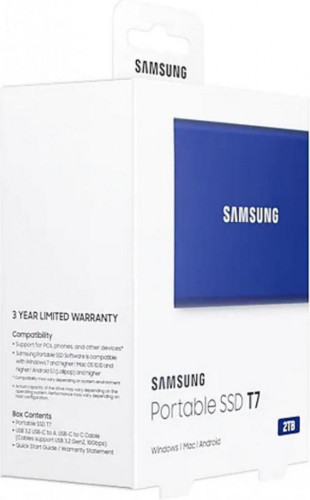 Samsung T7 2 TB Indigo Blue (MU-PC2T0H)