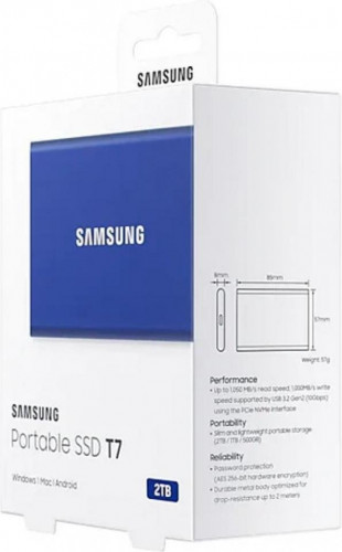 Samsung T7 2 TB Indigo Blue (MU-PC2T0H)