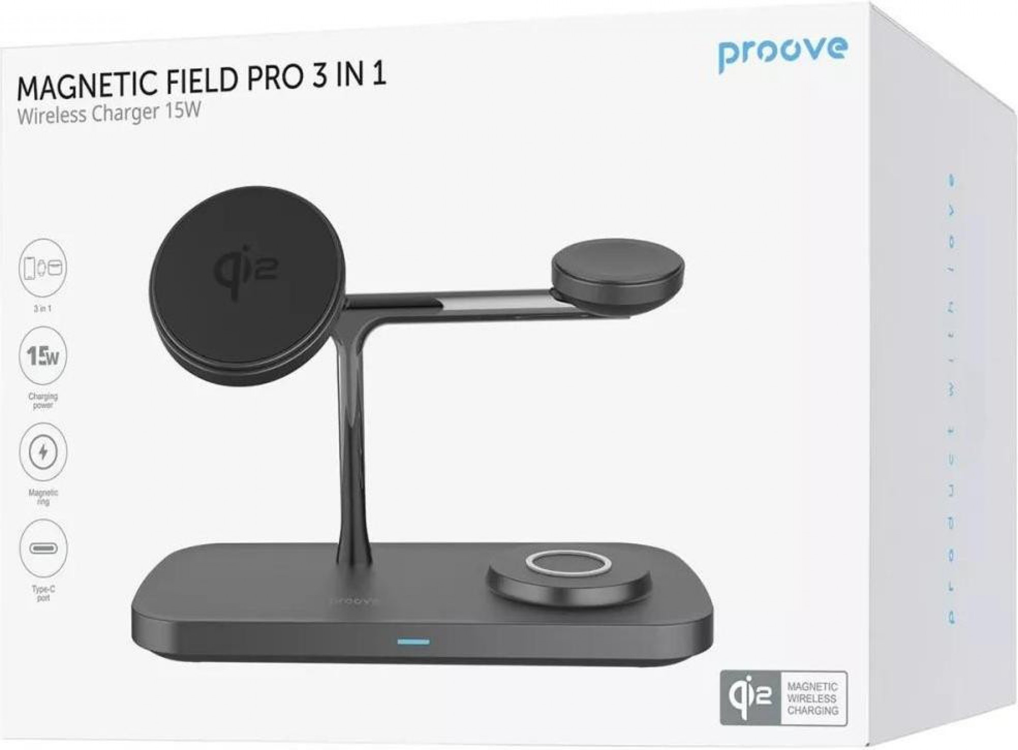 Proove Magnetic Field 3 in 1 Black — купить в интернет-магазине MR.FIX