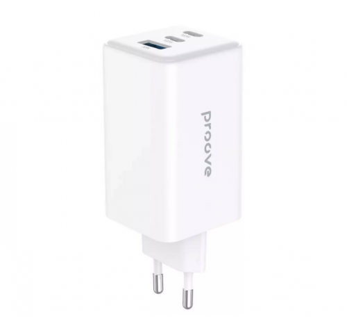 Proove Pocket GaN Max 100W 2Type-C + USB White (WCPG10012202)