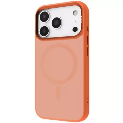 Чехол-накладка (силиконовый) Apple iPhone 17 Pro Proove Sapphire Case with Magnetic Ring Cosmic Orange