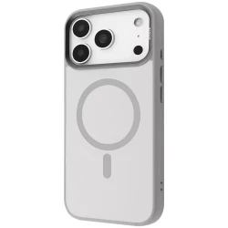 Чехол-накладка (силиконовый) Apple iPhone 17 Pro Max Proove Sapphire Case with Magnetic Ring Natural Titanium