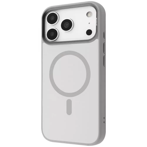 Чехол-накладка (силиконовый) Apple iPhone 17 Pro Max Proove Sapphire Case with Magnetic Ring Natural Titanium