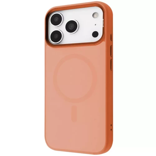 Чехол-накладка (силиконовый) Apple iPhone 17 Pro Max Proove Sapphire Case with Magnetic Ring Cosmic Orange