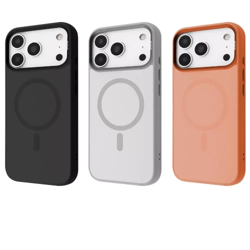 Чехол-накладка (силиконовый) Apple iPhone 17 Pro Max Proove Sapphire Case with Magnetic Ring Black Titanium