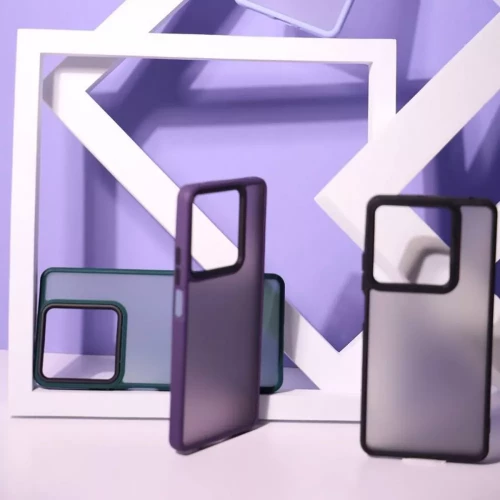 Чехол-накладка (силиконовый) Samsung S25 Plus WAVE Matte Color Case Gray