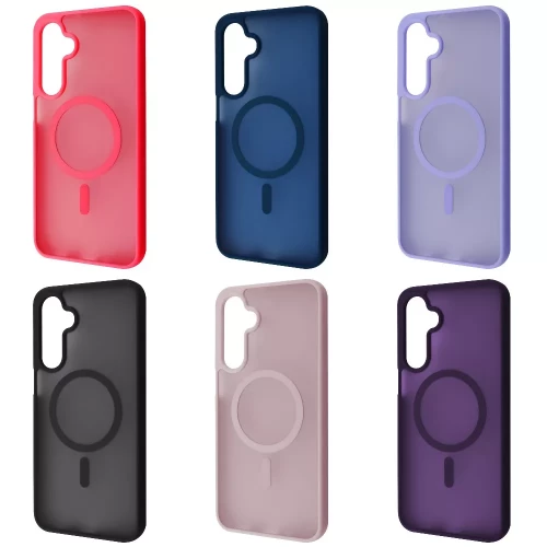 Чехол-накладка (силиконовый) Samsung S25 FE WAVE Matte Color Case Black