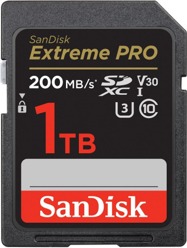 SanDisk 1 TB SDXC UHS-I U3 V30 Extreme PRO (SDSDXXD-1T00-GN4IN)