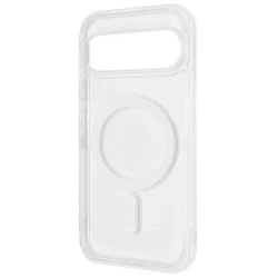 Чехол-накладка (силиконовый) Google Pixel 10/10 Pro WAVE Clear Case with Magnetic Ring Clear