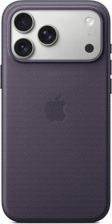 Чехол-накладка (тканевый) для iPhone 17 Pro TechWoven Case High Copy with MagSafe & Button Purple