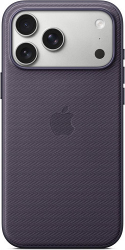 Чехол-накладка (тканевый) для iPhone 17 Pro Max TechWoven Case High Copy with MagSafe & Button Purple