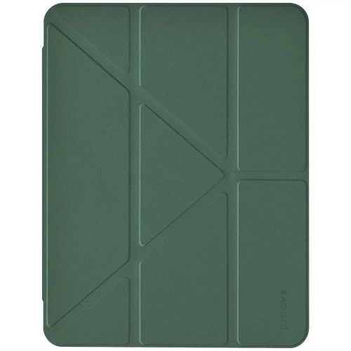 Чехол-книжка (полиуретановый) Apple iPad Pro 13" 2024/2025 Proove Solid Case Green (PCSCIDPR1306)