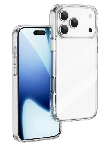 Чехол-накладка (силиконовый) Apple iPhone 17 Pro Max Wiwu iShield Evo TPU+PC Case Transparent (TPP-109)