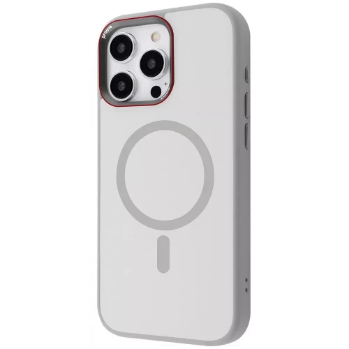 Чехол-накладка (силиконовый) Apple iPhone 16 Pro Max Proove Sapphire Case with Magnetic Ring Natural Titanium