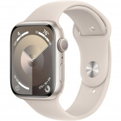 Apple Watch Series 9 GPS 41mm Starlight Aluminum Case w. Starlight Sport Band - S/M (MR8T3) (Відмінний стан)