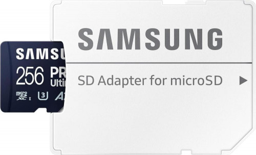 Samsung 256 GB PRO Ultimate microSD card (MB-MY256SA)