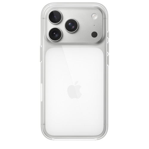 Чехол-накладка (пластиковый) Apple iPhone 17 Pro Clear Case with MagSafe (MGFT4)
