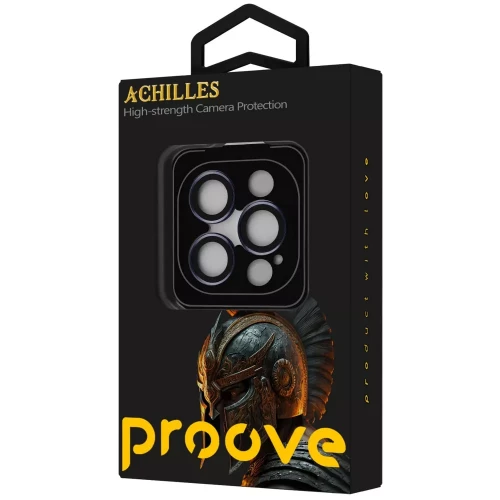 Защитное стекло камеры Apple iPhone 17 Pro /17 Pro Max Proove Achilles Silver