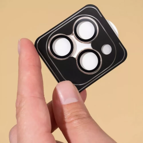 Защитное стекло камеры Apple iPhone 17 Pro /17 Pro Max Proove Achilles Black