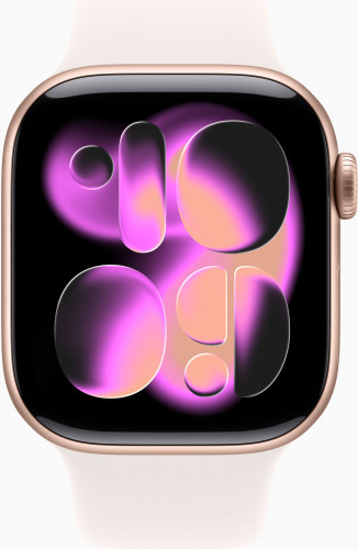 Apple Watch Series 11 GPS 42mm Rose Gold Alu. Case w. Light Blush S. Band - S/M (MEU04) (New, без коробки)