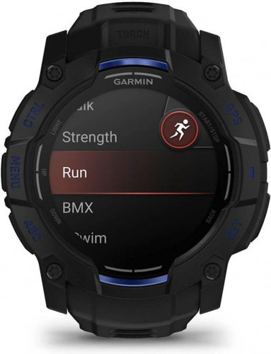 Garmin Instinct 3 50mm AMOLED Black with Black Band (010-03020-03)