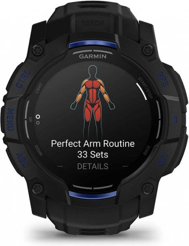 Garmin Instinct 3 50mm AMOLED Black with Black Band (010-03020-03)