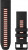 Garmin QuickFit 26 Watch Bands Silicone - Black/Flame Red (010-13281-06)