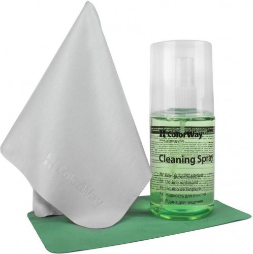 Великий набір ColorWay 3 в 1 для очищення екранів, електроніки і стекол (CW-5200)
