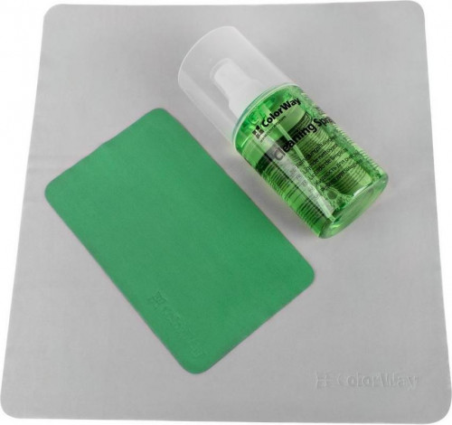 Великий набір ColorWay 3 в 1 для очищення екранів, електроніки і стекол (CW-5200)