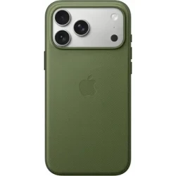 Чехол-накладка (тканевый) для iPhone 17 Pro Max TechWoven Case High Copy with MagSafe & Button Green