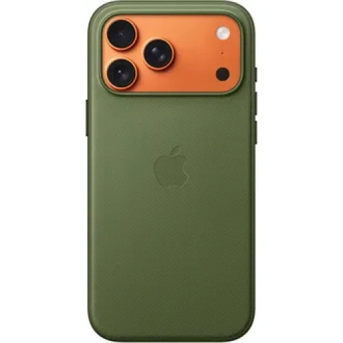 Чехол-накладка (тканевый) для iPhone 17 Pro Max TechWoven Case High Copy with MagSafe & Button Green