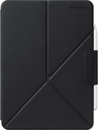 Чохол-книжка (поліуретановий) Apple iPad Pro 11" 2024 Pitaka Pitaka MagEZ Case Folio 2 Black (FOL2401P)