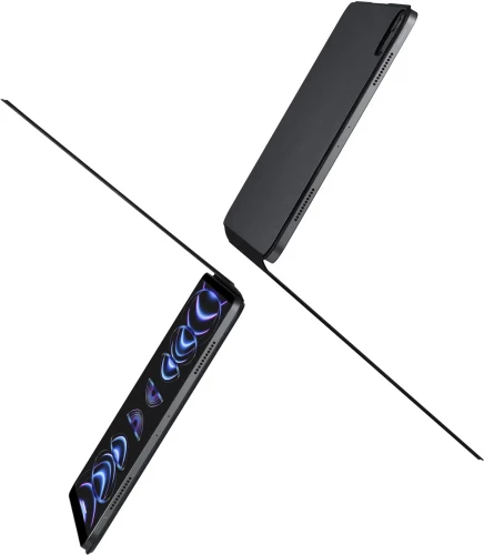 Чохол-книжка (поліуретановий) Apple iPad Pro 11" 2024 Pitaka Pitaka MagEZ Case Folio 2 Black (FOL2401P)
