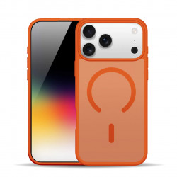 Чехол-накладка (силиконовый) Apple iPhone 17 Pro Max Alabay Cloud Matte Series Orange