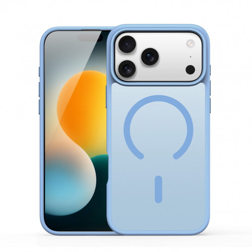 Чехол-накладка (силиконовый) Apple iPhone 17 Pro Max Alabay Cloud Matte Series Light Blue