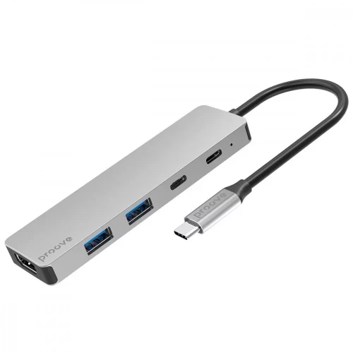 Proove Iron Link 5 in 1 2xType-C + 2xUSB3.0 + HDMI (HBIL00222024)