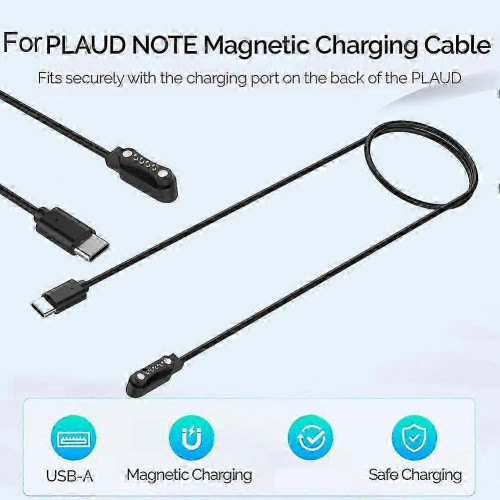 Магнітний зарядний кабель для PLAUD Note AI