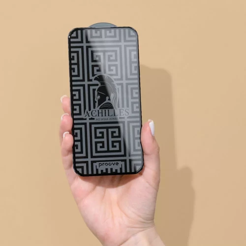 Защитное стекло Apple iPhone 17 Pro Proove Achilles Full Screen Black