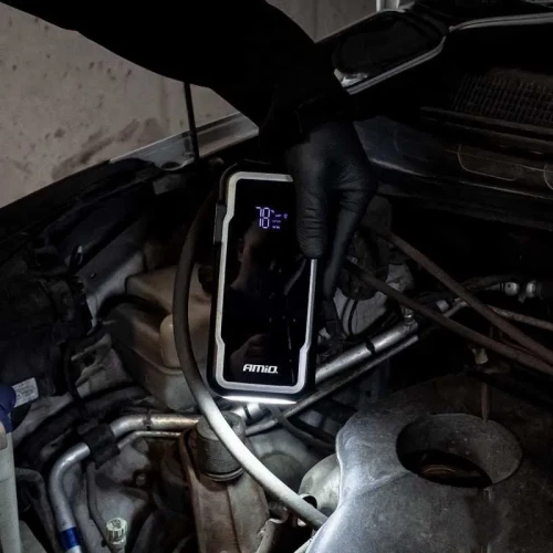 Автономное пусковое устройство (бустер) Proove Air Jump 10400mAh 1000A Gray 2 in 1 + насос (JSAP10400203)