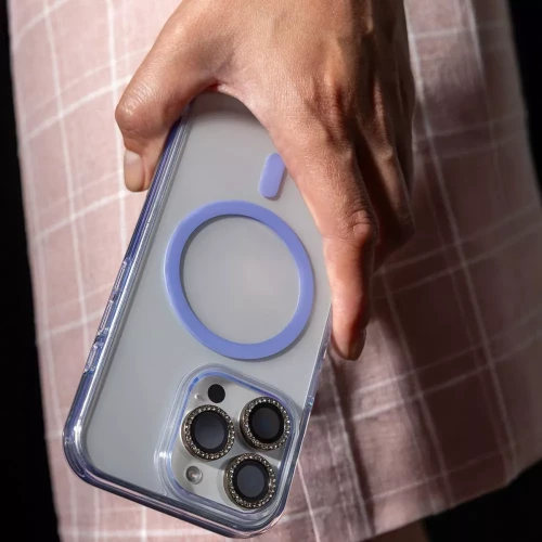 Чехол-накладка (силиконовый) Apple iPhone 16 Proove Blossom Case with Magnetic Ring White