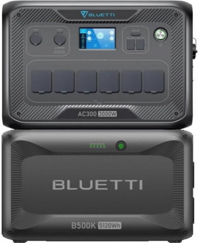 BLUETTI AC300 + battery module B500K